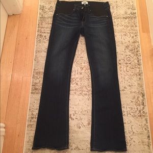 Paige Manhattan bootcut maternity jeans